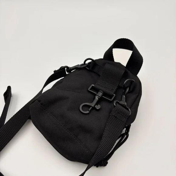 Balenciaga Mini Explorer Backpack Crossbody Black Nylon Patches - Picture 4 of 7